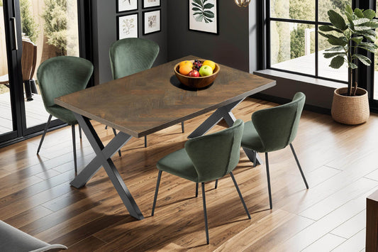 Natalie Rectangular Dining Table 1400 & 1800