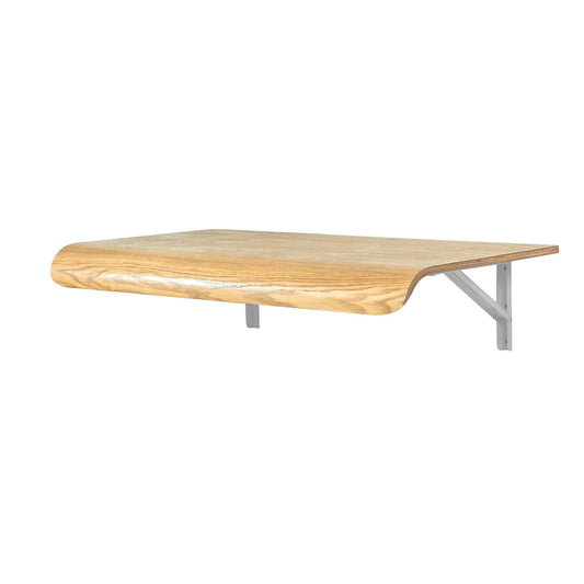 Oakland Oak Drop-Down Desk Sleek Wall Mounted Workspace