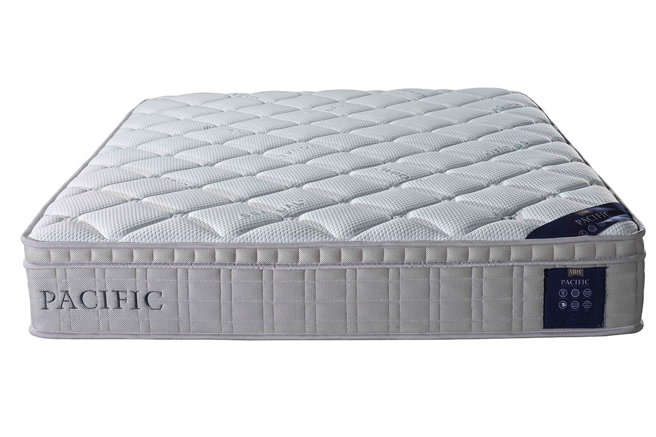 Pac 4ft 6 Mattress in white