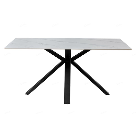 Regal Rectangular Extendable Cross-Leg Dining Table
