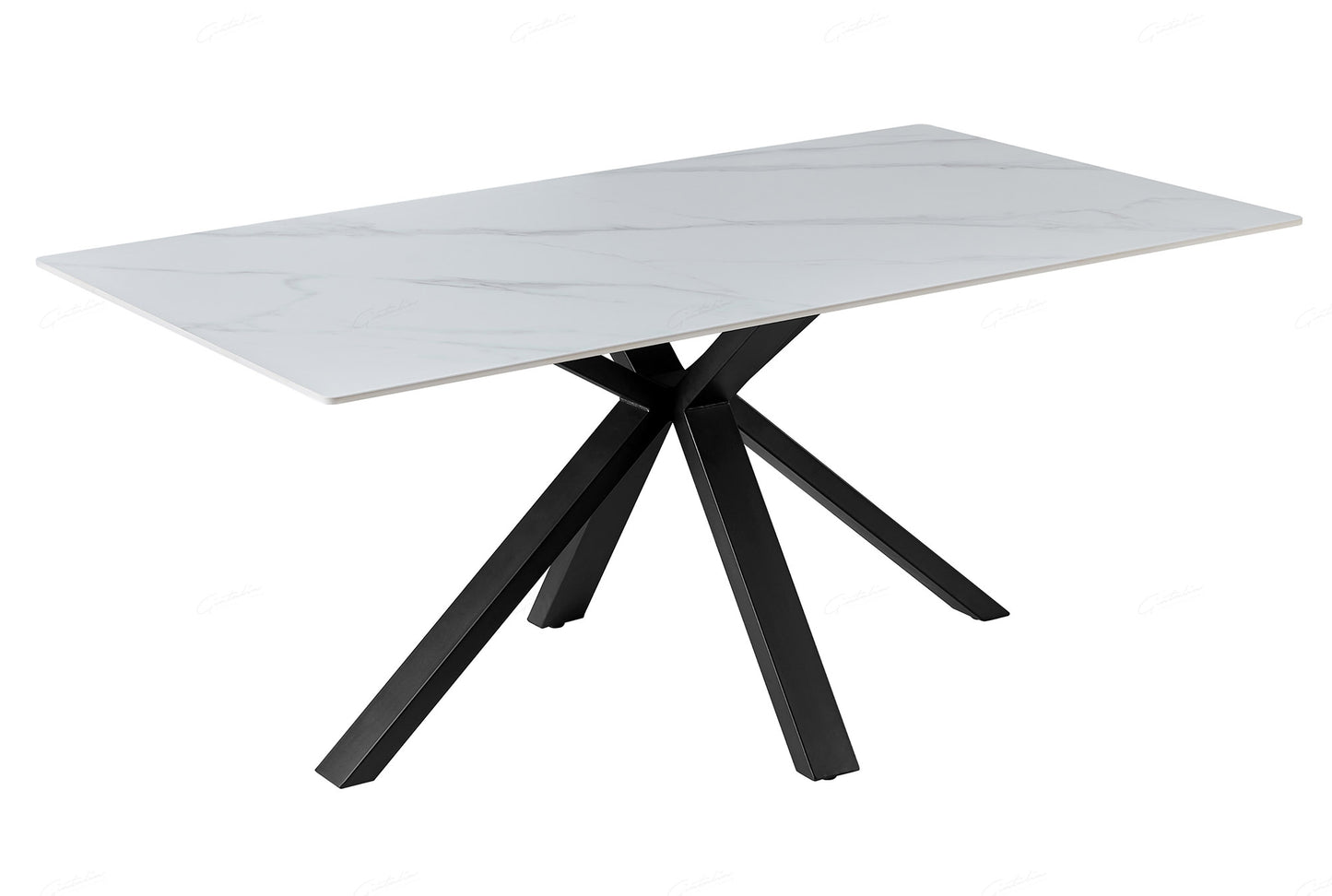 Regal Extending Cross-Leg Dining Table