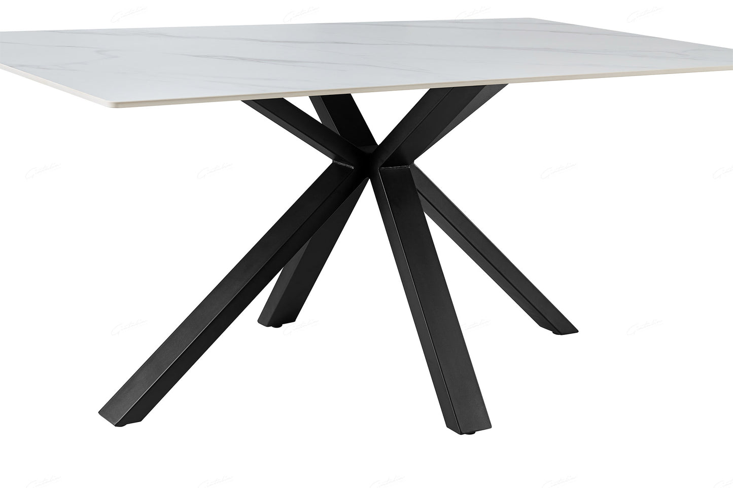 Regal Extending Cross-Leg Dining Table