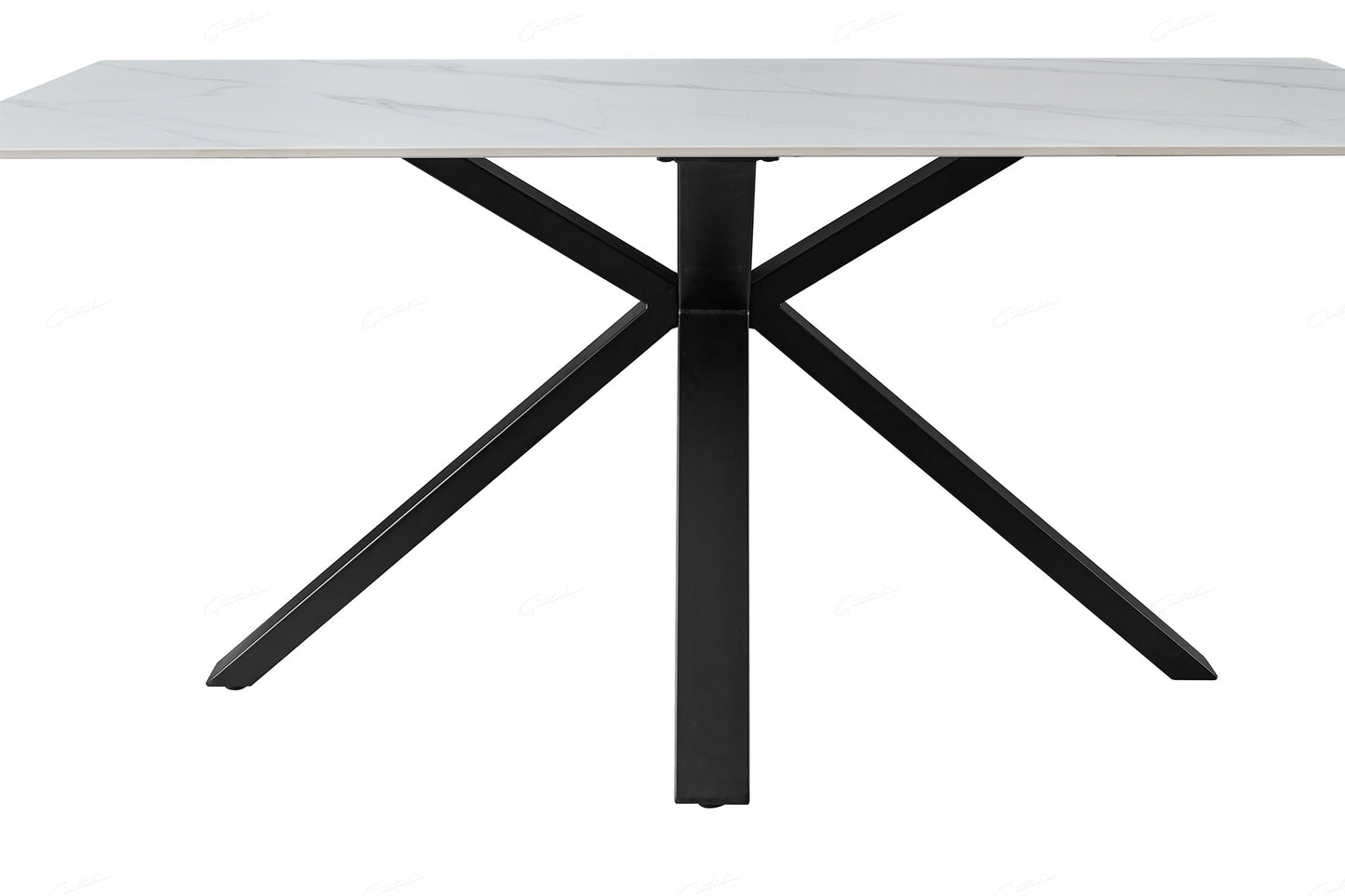 Regal Extending Cross-Leg Dining Table