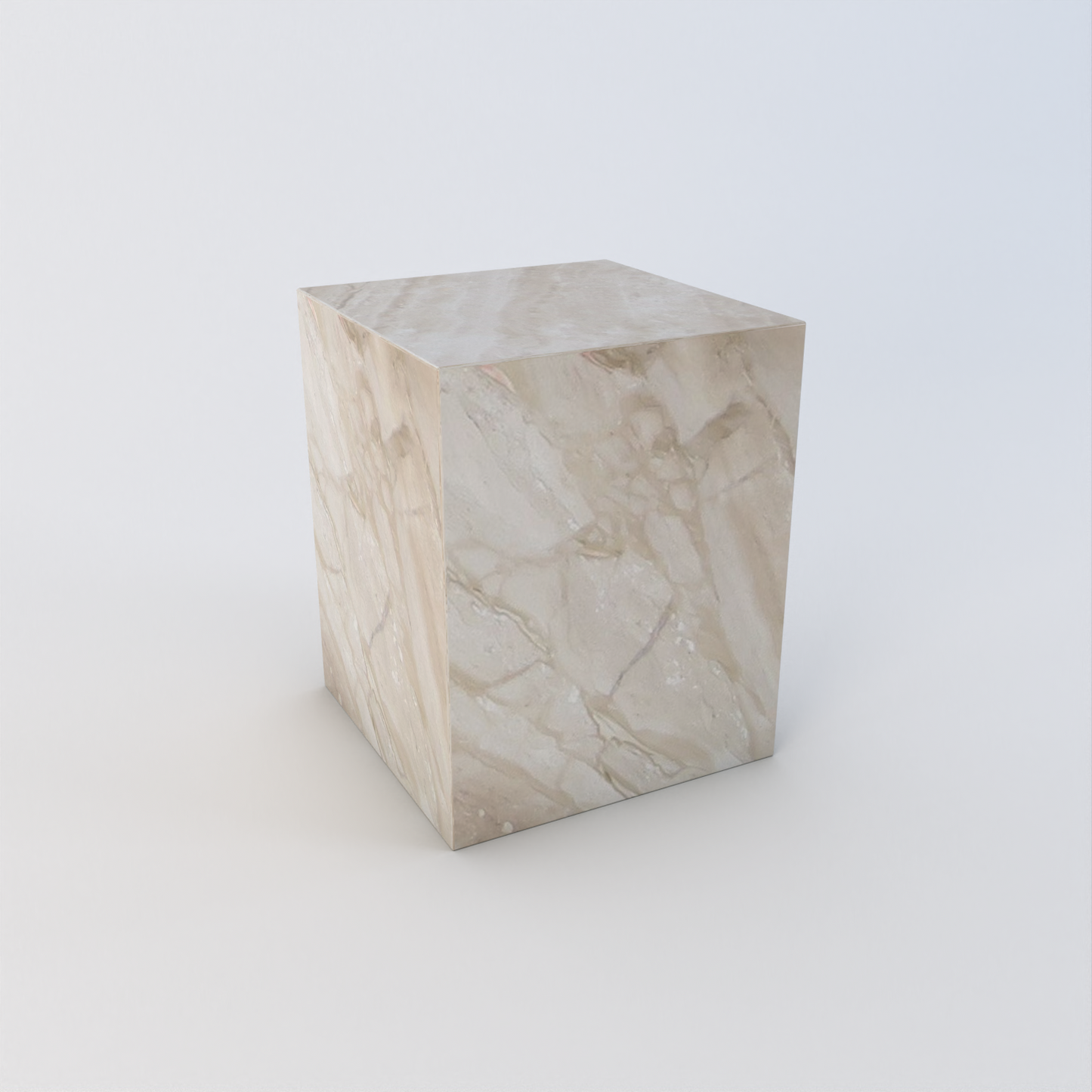Lena Cube Side Table – Custom Stone Furniture in Granite, Quartz & Marble