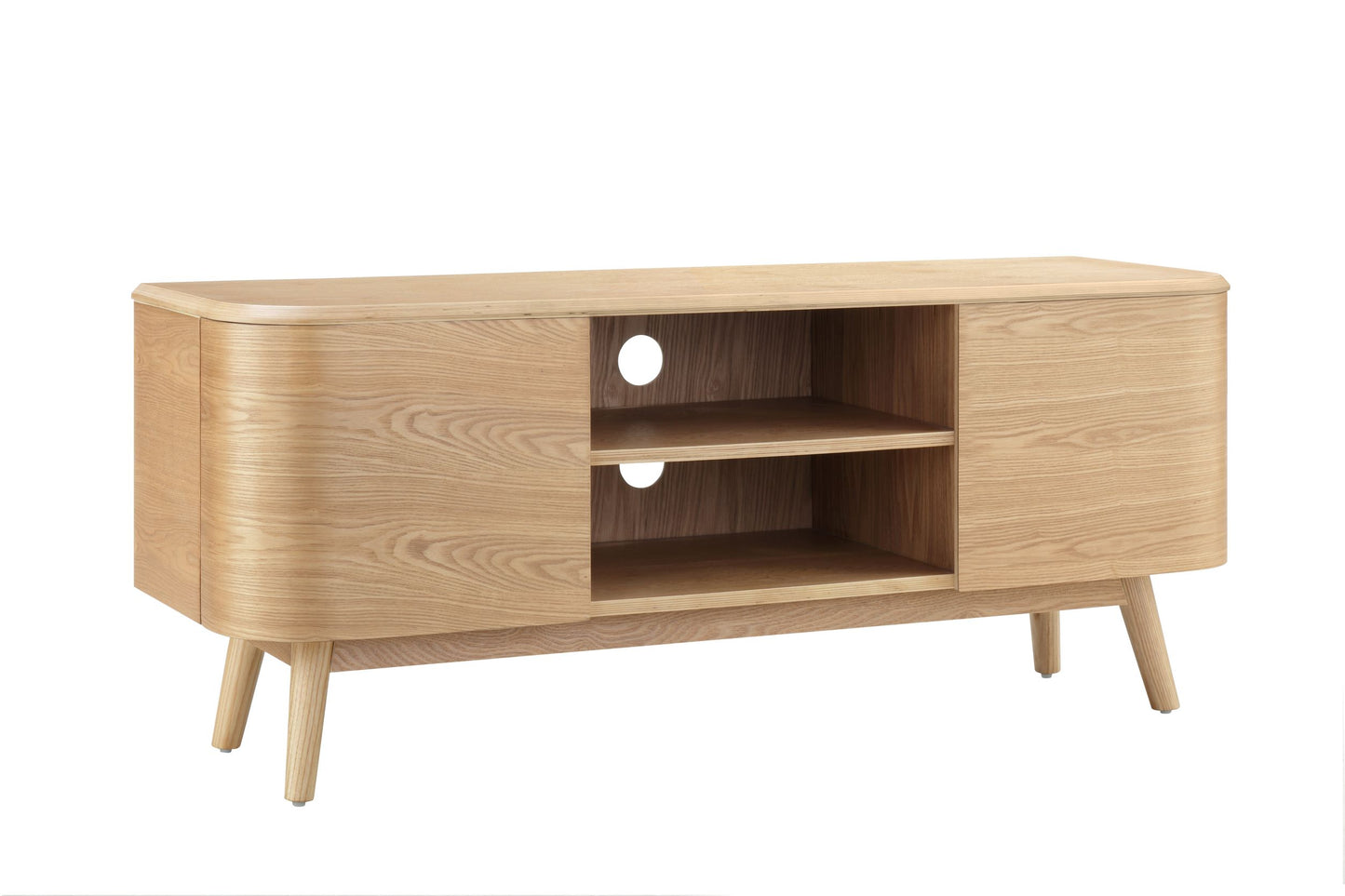Stockholm Oak TV Stand Premium Oak Finish