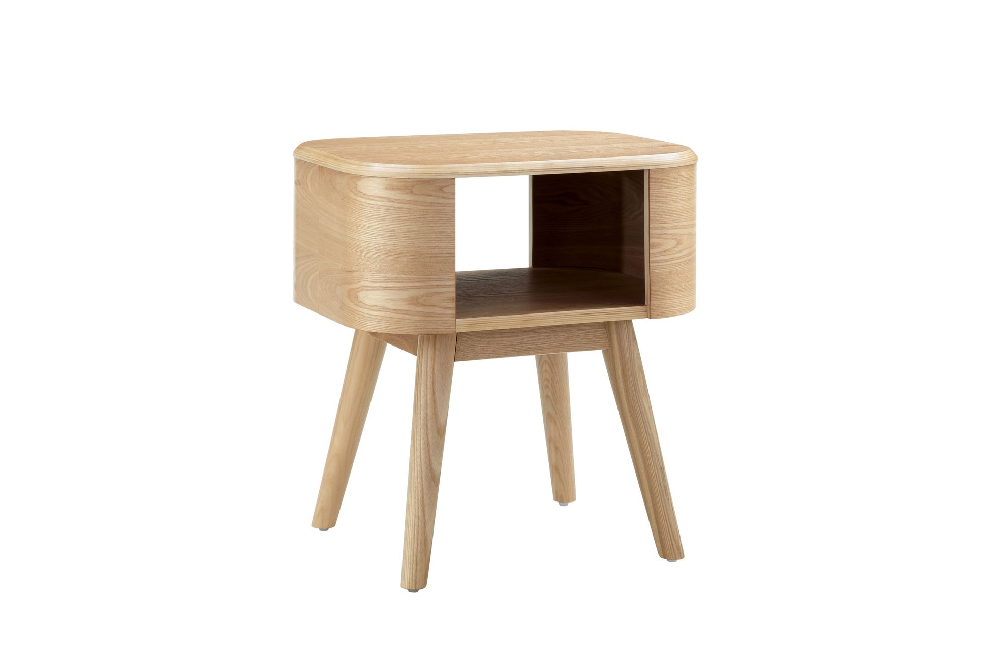 Stockholm Oak Lamp Table Scandinavian Elegance in Oak