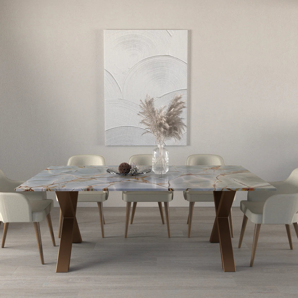 Trixo Marble Dining Table
