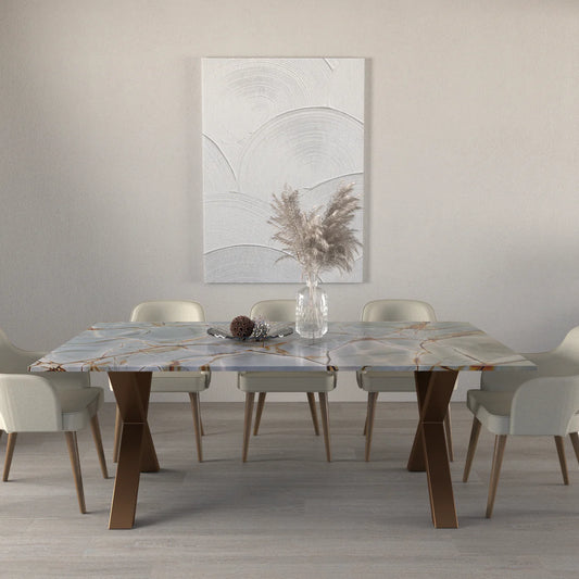 Trixo Marble Dining Table