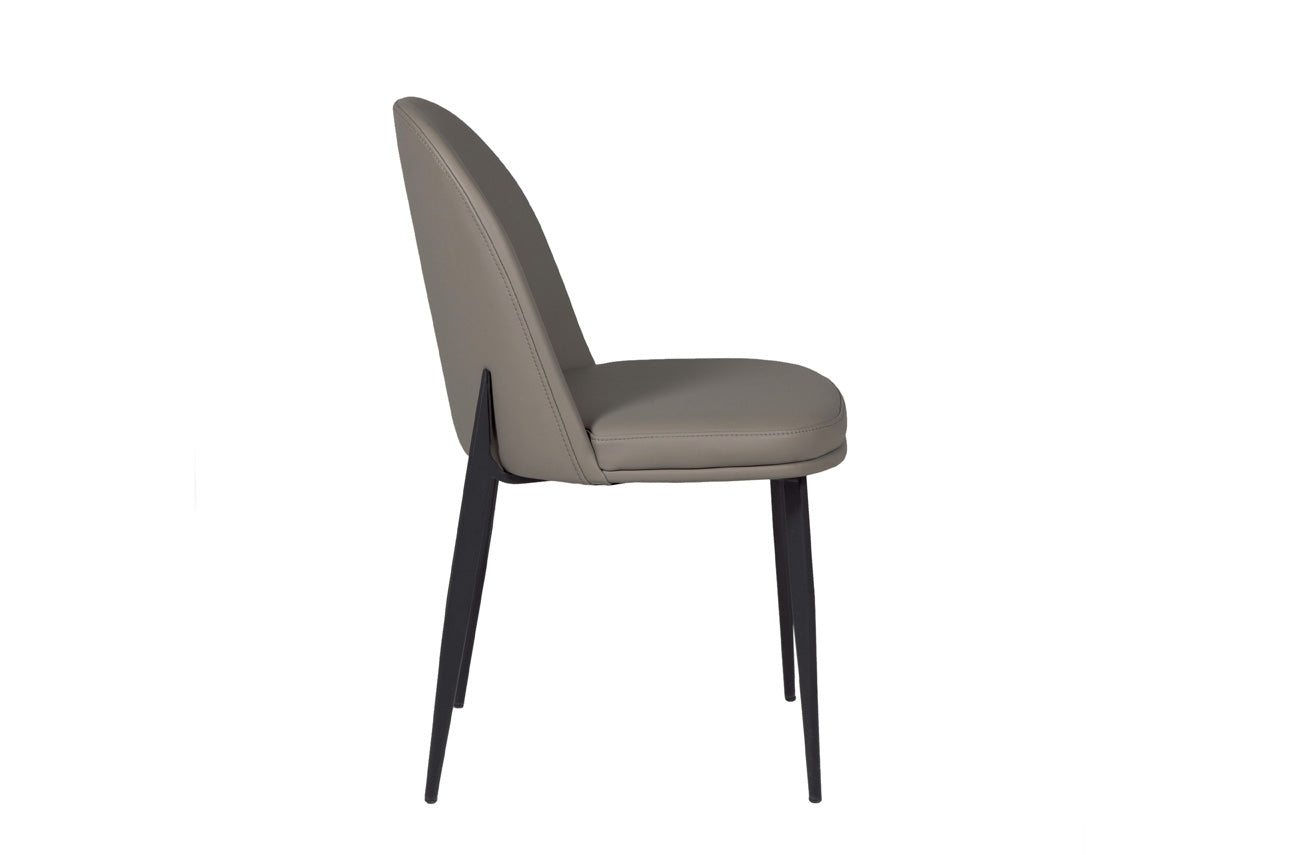 Pair of Nora Leather Dining Chairs