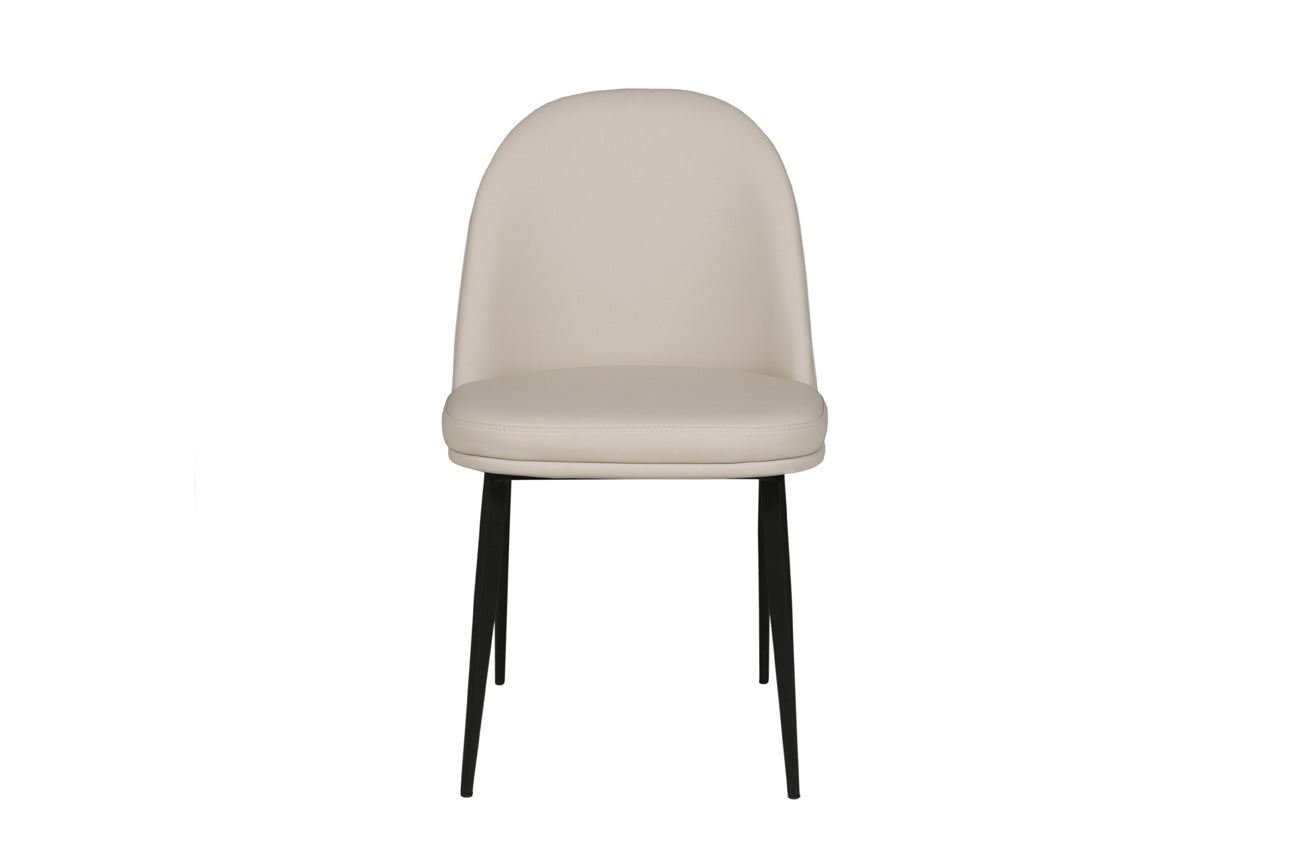 Pair of Nora Leather Dining Chairs
