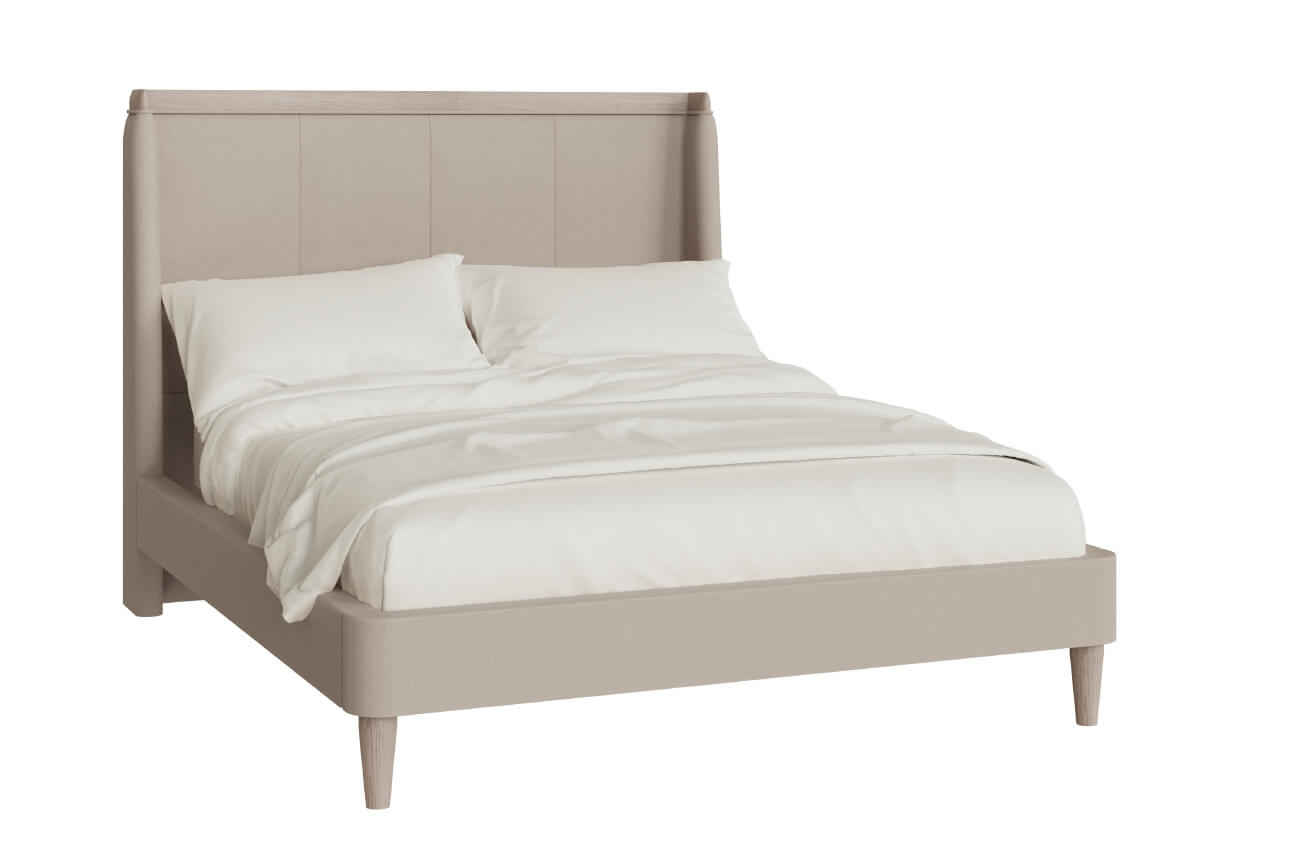 Ahara Parisian Double Bed in Parisian Cream