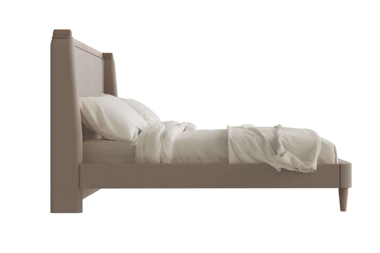 Ahara Parisian Double Bed in Parisian Cream