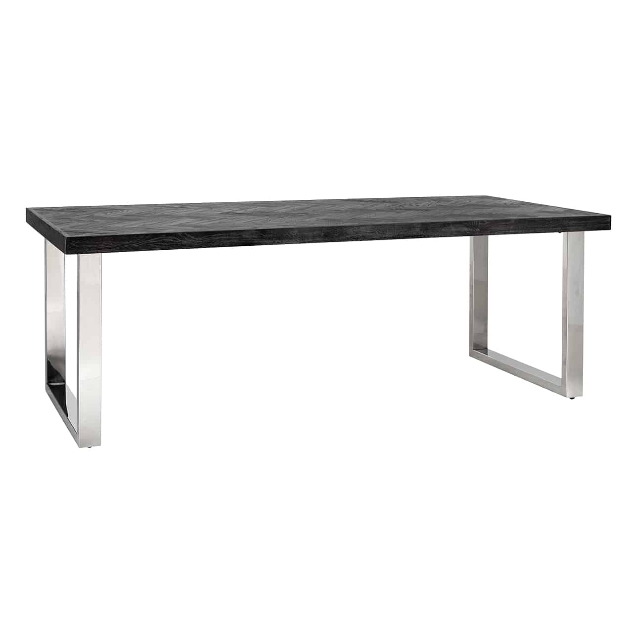 Bronwyn Black Oak Dining Table