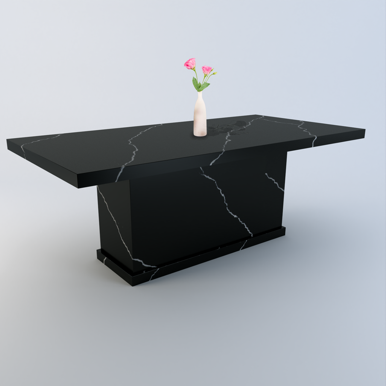 Athena Quartz Dining Table