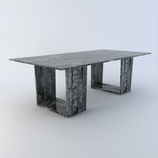 Aria Duo Granite Dining Table