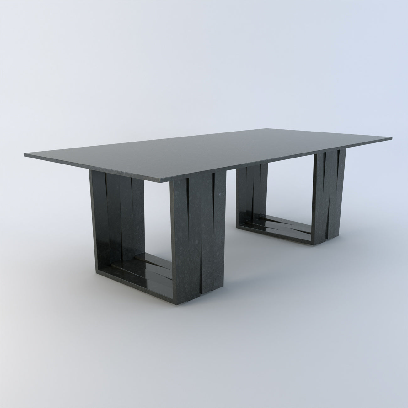 Aria Duo Granite Dining Table