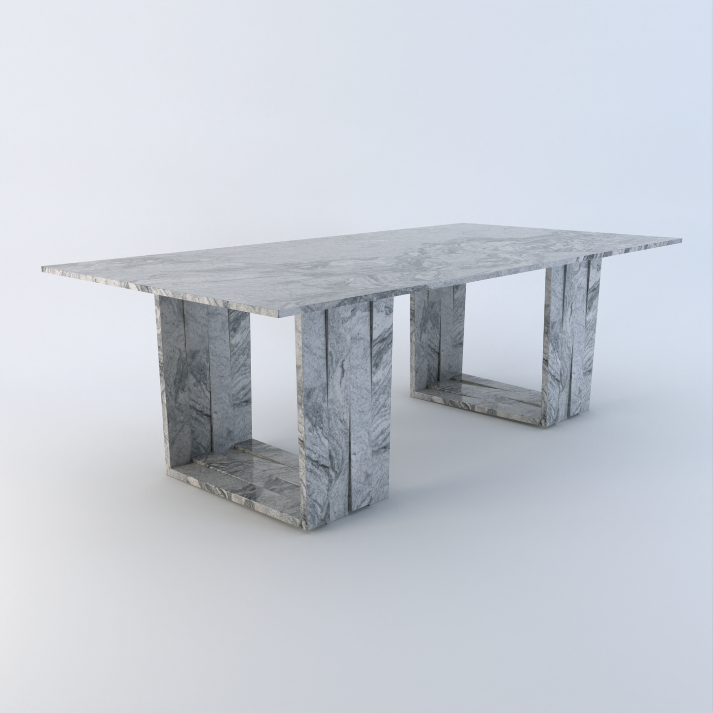 Aria Duo Granite Dining Table