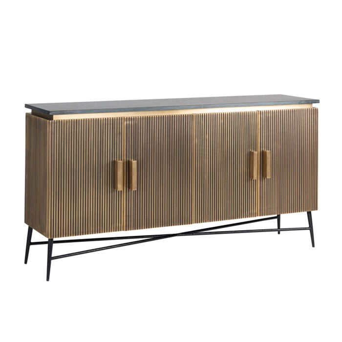 Inessa Marble Iron Sideboard