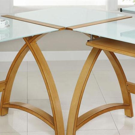 Lakisto Office Glass Desk Connector Sleek and Practical