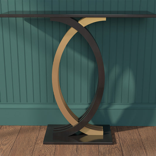 Legato Quartz Curved Console Table