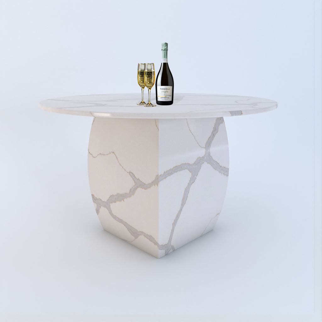 Milano Quartz Dining Table