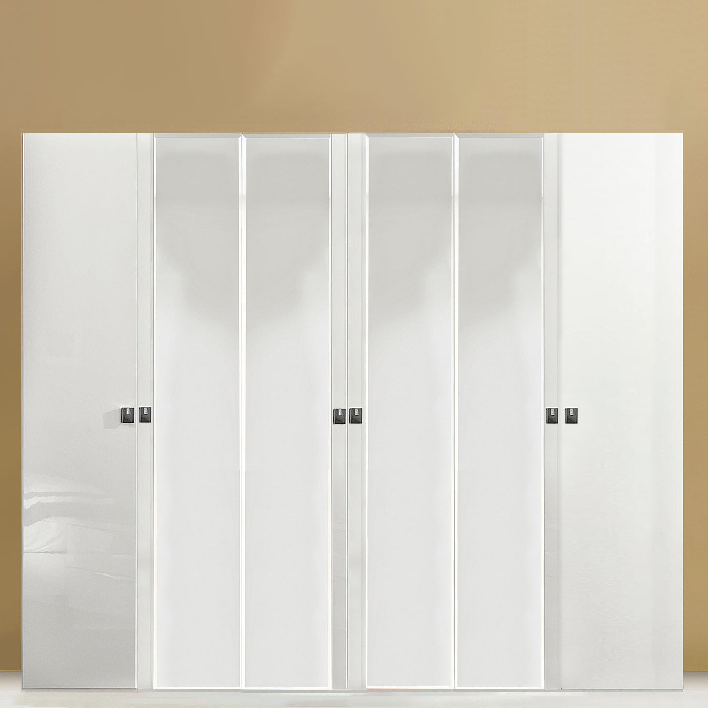 Caligula Mirrored Wardrobe - Various Colours & Sizes
