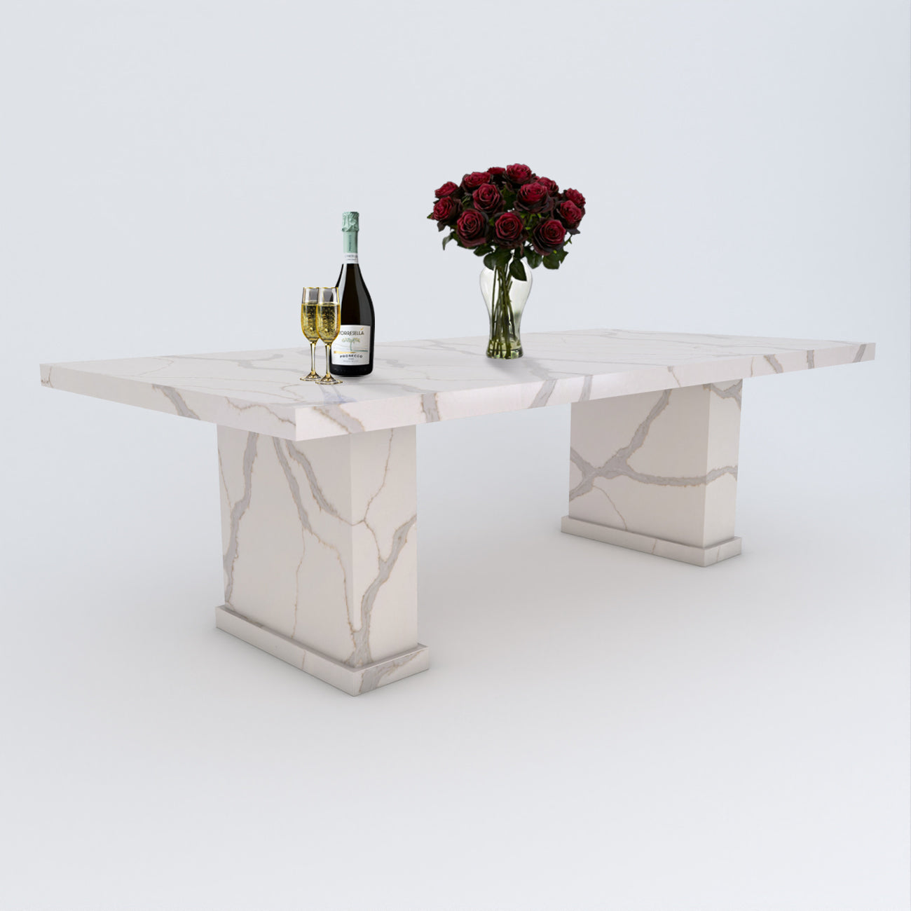 Roma Quartz Dining Table