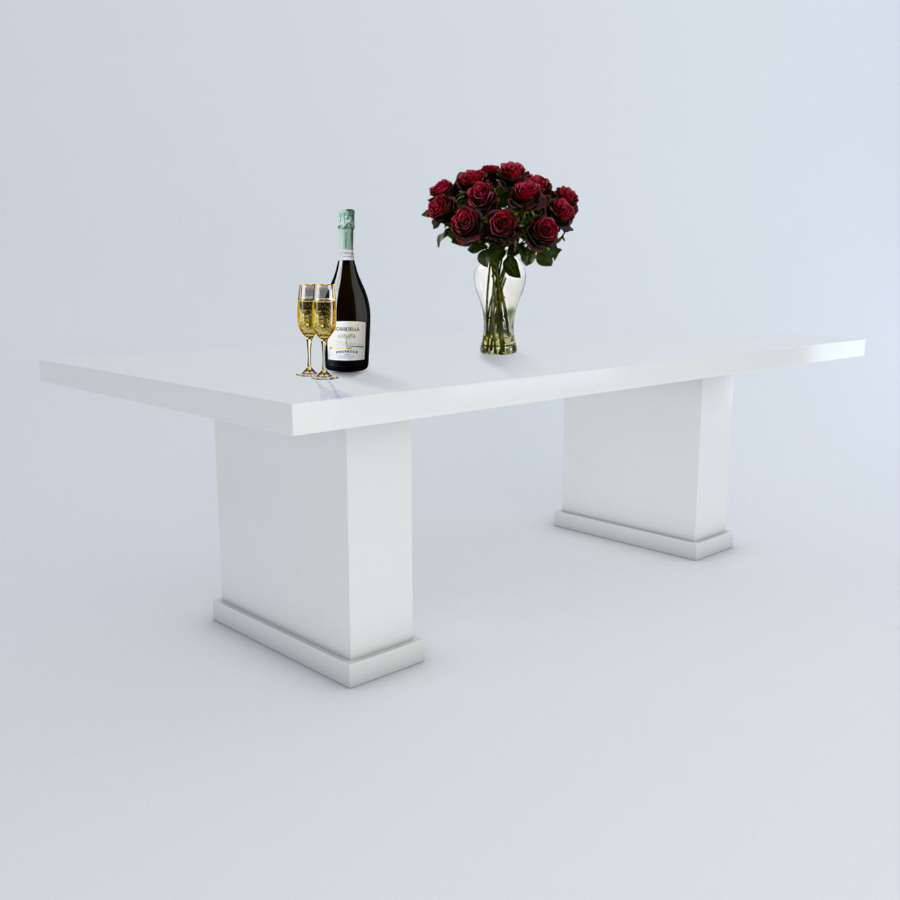 Roma Quartz Dining Table