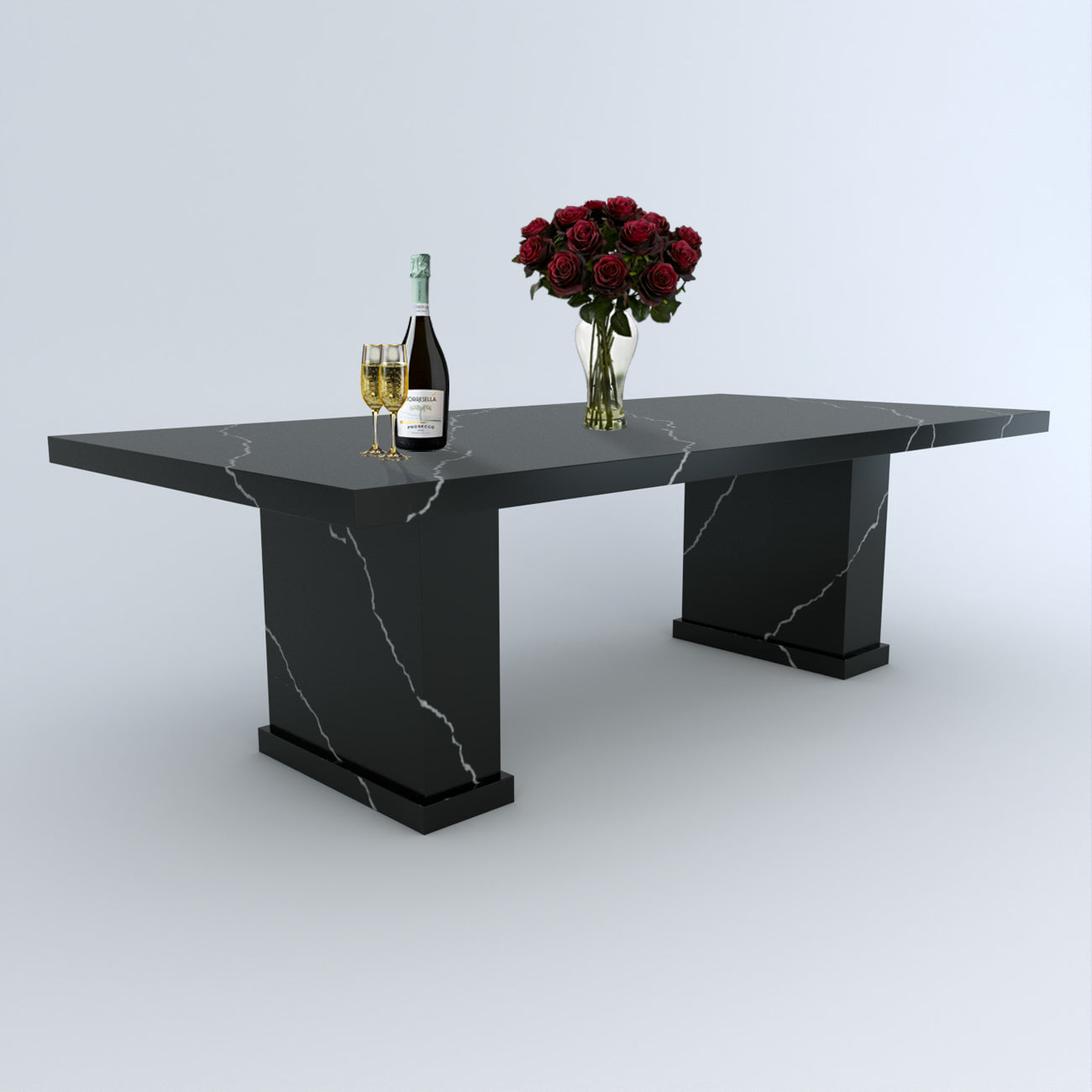 Roma Quartz Dining Table