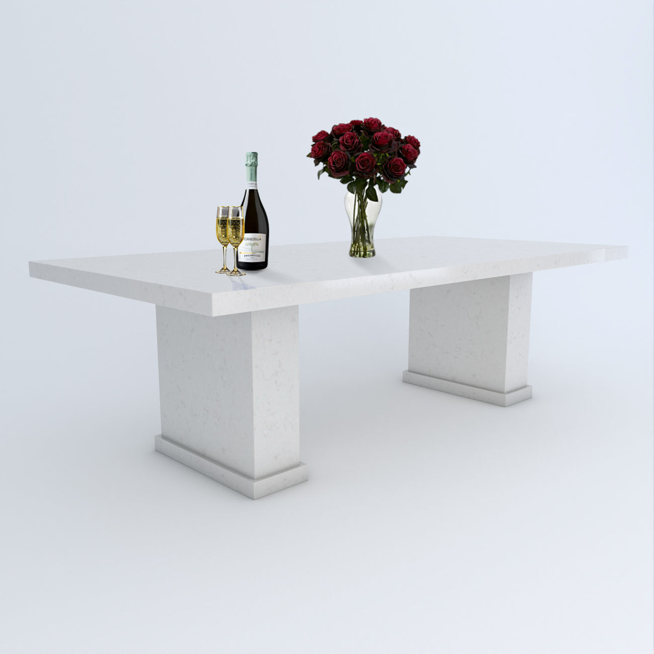 Roma Quartz Dining Table