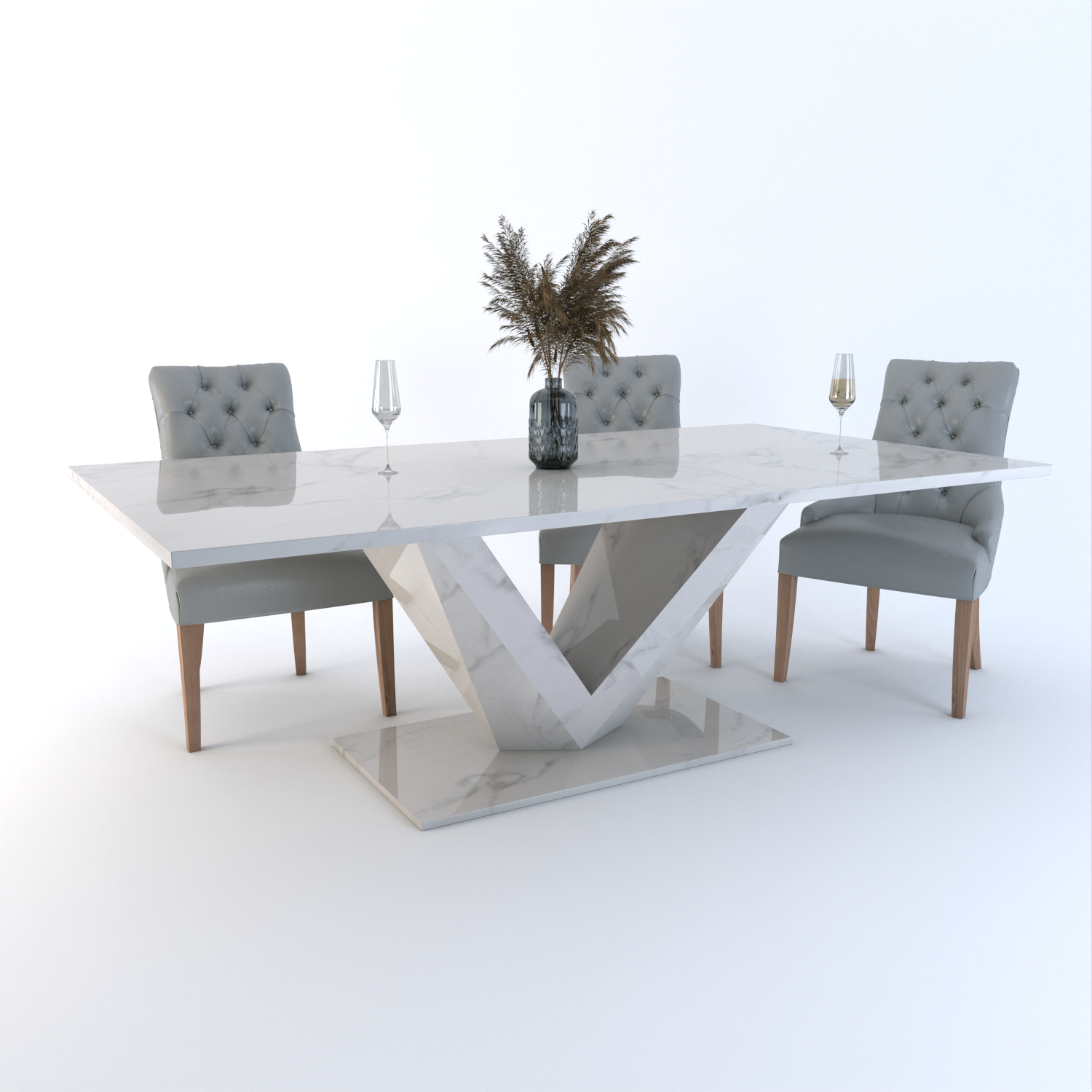 Vittoria 2m Dining Table