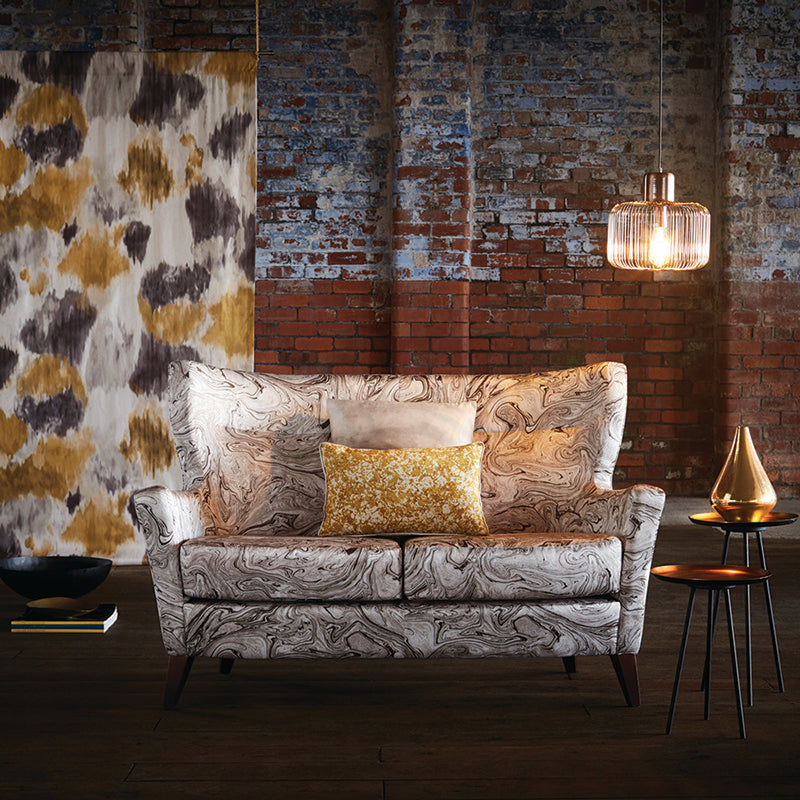 Bespoke Elementa Basanite Indigo Blue Feature Chair