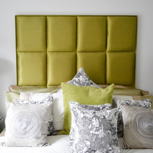 Bespoke Manhattan Luxury Silk Headboard (Various Options)