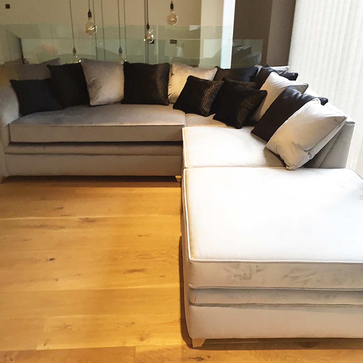 Brooks Cambio Modular Bespoke Corner Sofa & Footstool