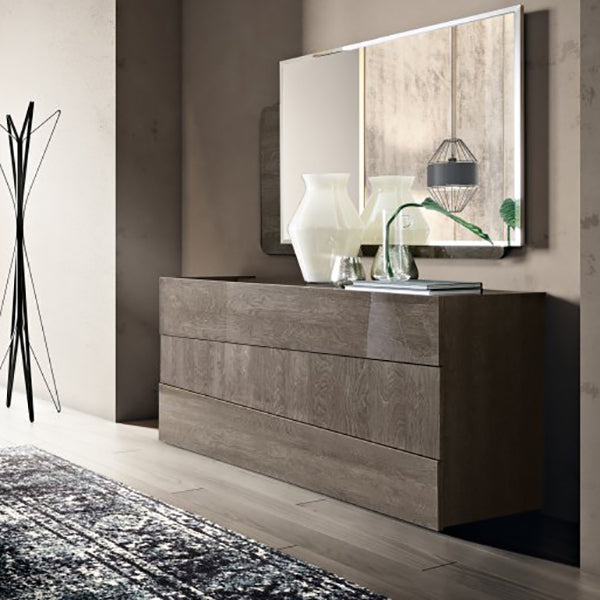 Tullio Silver Birch 3 Drawer Chest of Drawers