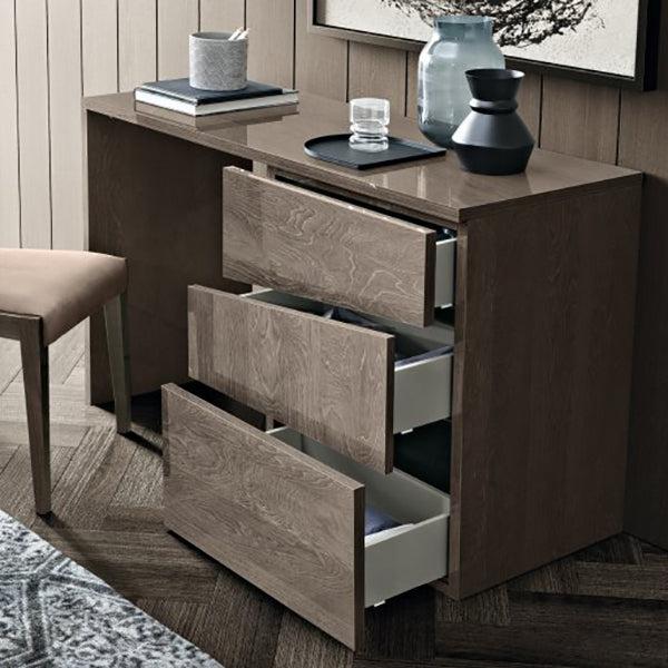 Tullio Silver Birch 3 Drawer Dressing Table