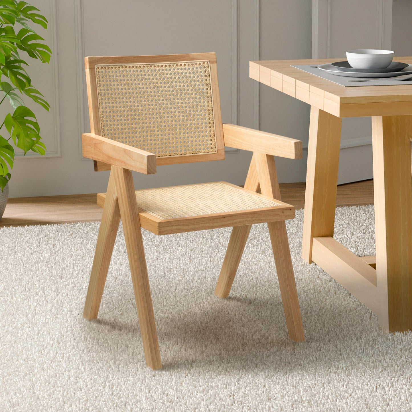 Kildare Rattan Dining Chair - Set of 2