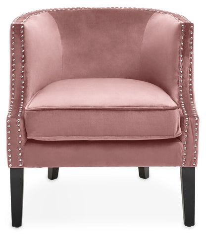 Lyssa Velvet Studded Chair