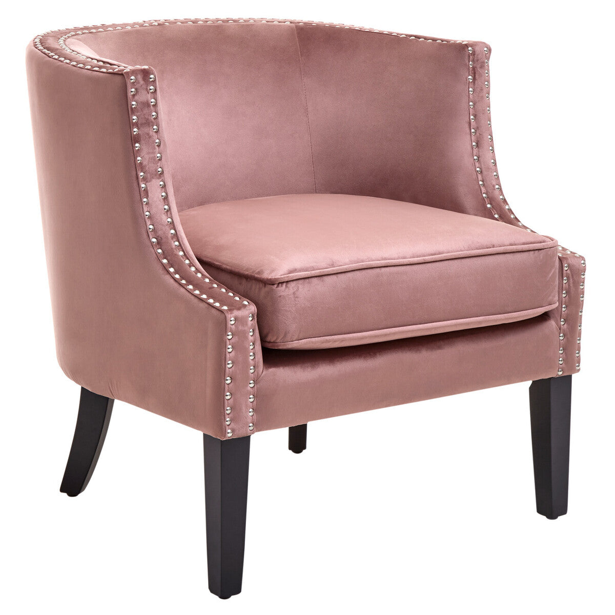 Lyssa Velvet Studded Chair