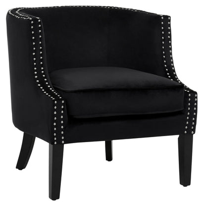 Lyssa Velvet Studded Chair