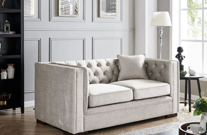 Luxe 3 & 2 Seater Sofa Set in Slate Grey – Clearance Offer
