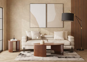 Alessio Fluted Coffee Table