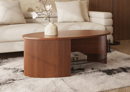Alessio Fluted Coffee Table
