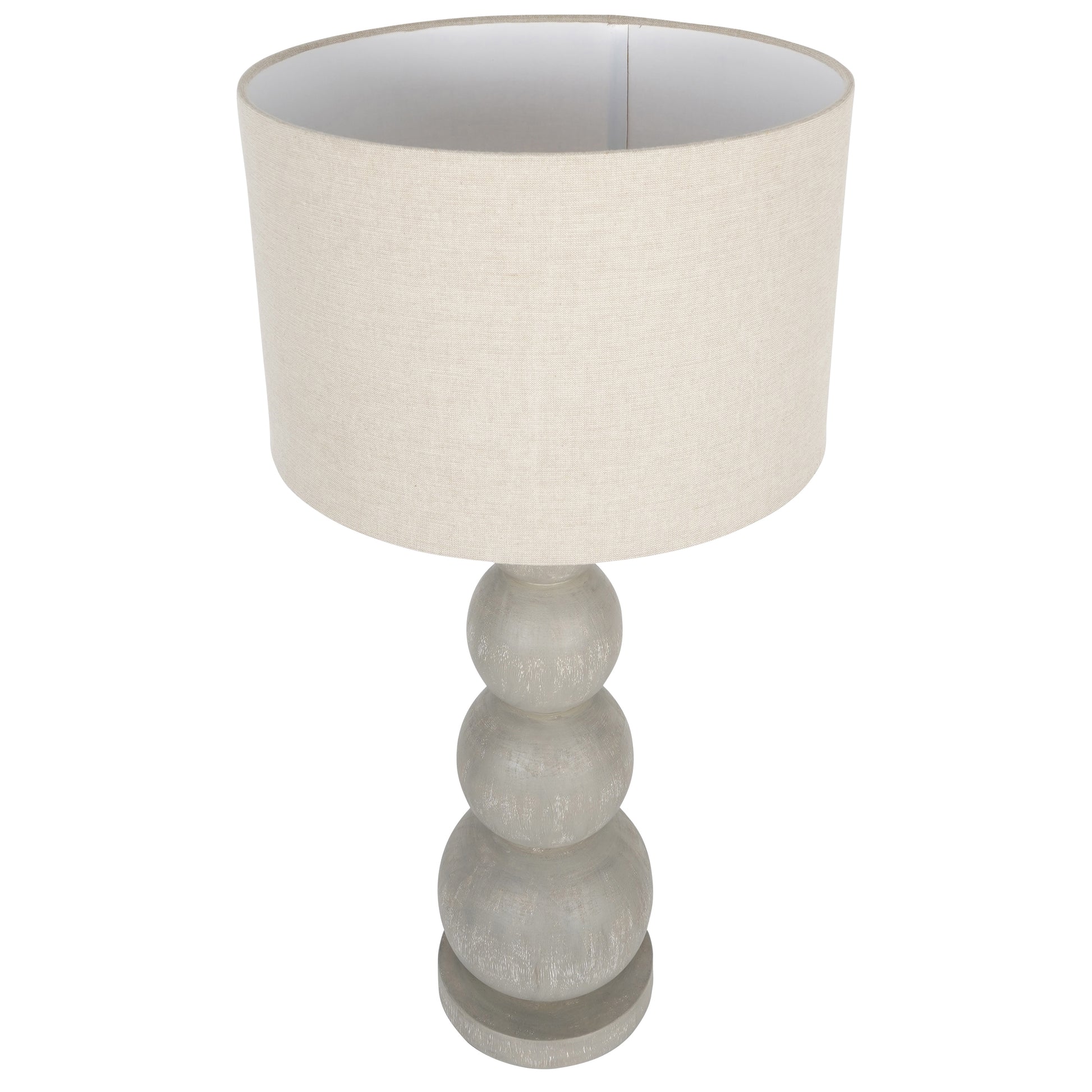 Bertie Zinc-Colored Table Lamp