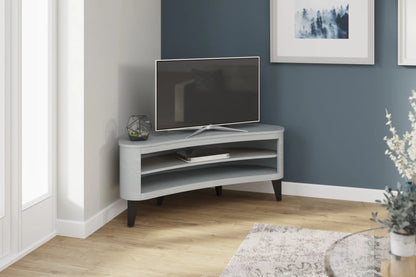 Oakland Curved TV Stand Contemporary Curved Design