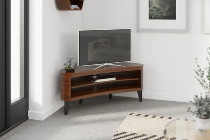 Oakland Curved TV Stand Contemporary Curved Design