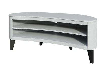 Oakland Curved TV Stand Contemporary Curved Design