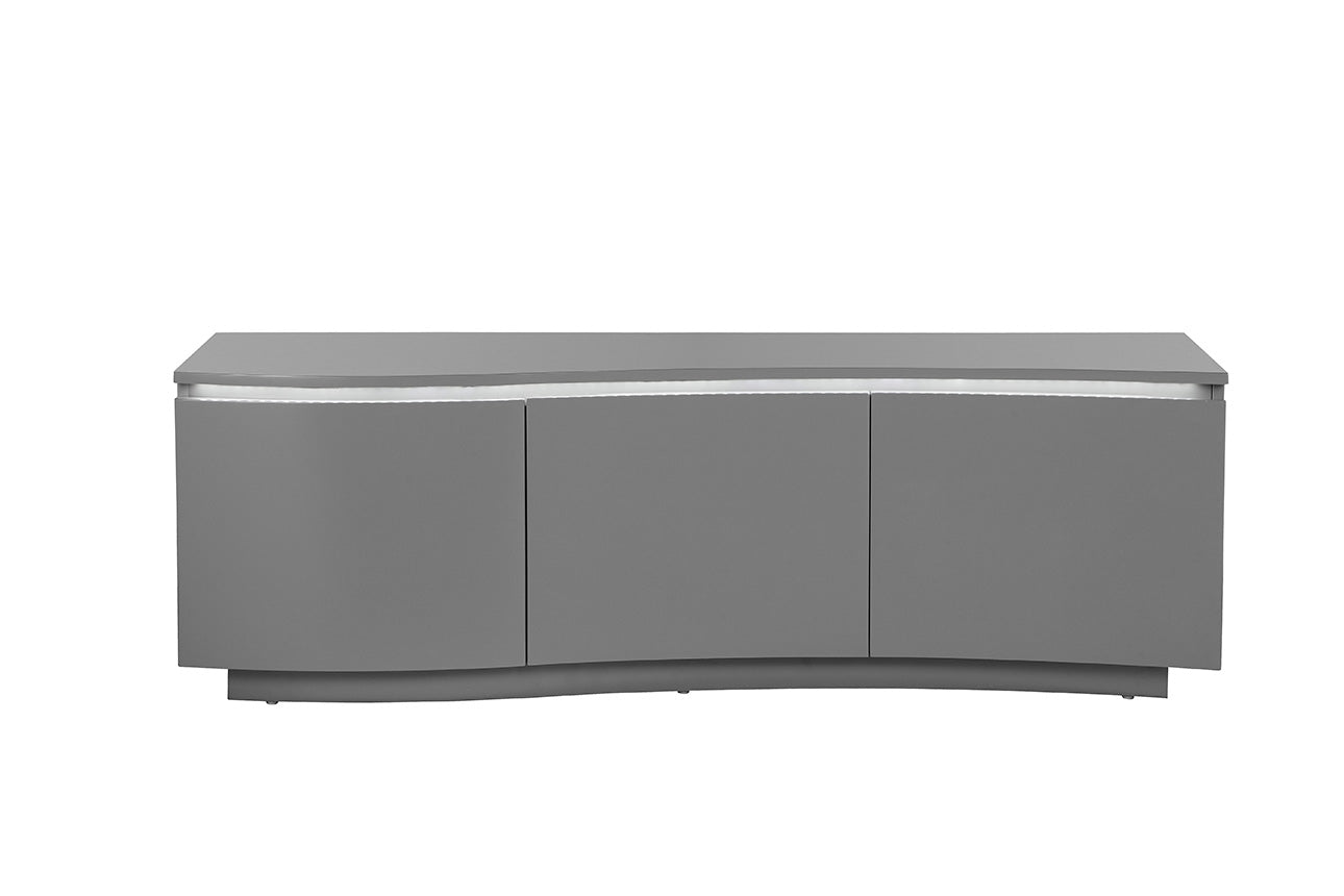 Azzaro TV Unit Graphite Matt with LED