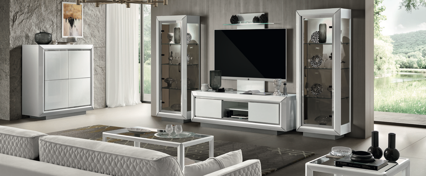 Elisio 1 Door Display Cabinet