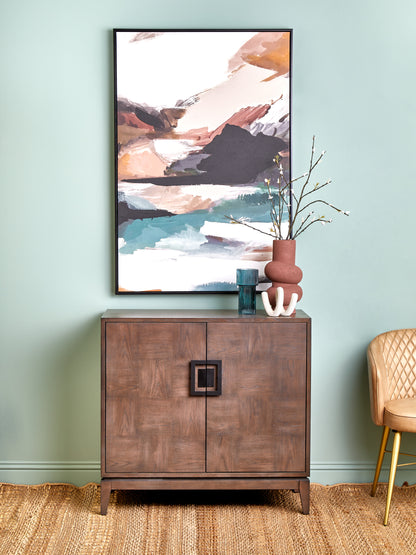 Nola 2-Door Sideboard – Antique Grey Elm Finish